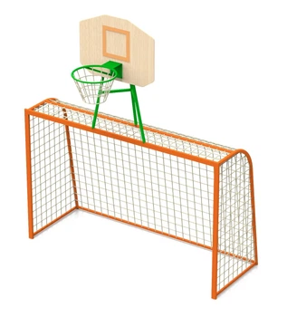 Ворота из мини-футбола с бакскетбольным щитом TiLand, 265 х 164 х 311.5 см