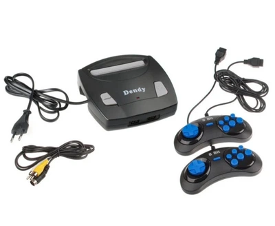 Игровая приставка Dendy Classic 255 встроенных игр 8 бит поддержка