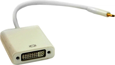 Кабель PowerPlant USB Type C - DVI 0.15 м (DV00DV4063)