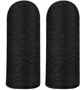 Ігрові напальчники для сенсорного екрану BOROFONE BG1 Superconducting fiber mobile game finger cots Black