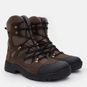 Мужские тактические ботинки Prime Shoes 527 Brown Leather 03-527-30320 45 29.5 см Коричневые (PS_2000000188539)