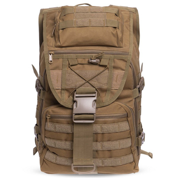Тактичний рюкзак військовий штурмовий SILVER KNIGHT 30 л Нейлон Оксфорд Хакі (TY-9900)