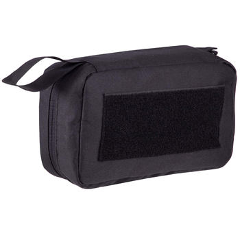 Маленька тактична сумка барсетка військова мисливська з тканини для дрібниць SILVER KNIGHT Чорна (633)