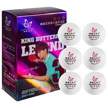 Мячи для настольного тенниса пластиковые Набор 6 шт Butterfly (BB-2508)