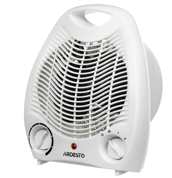 Тепловентилятор обогреватель до 20м Ardesto FHJ-2000W 2000 Вт дуйка 3 режима термостат поддержание температуры автоотключение защита от перегрева