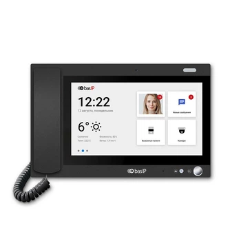 Монитор консьержа BAS-IP AM-02 Black