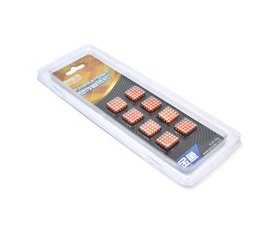 Охолоджувальний радіатор PCcooler B16, 4.4g, мідь, 14х12х5,5мм, 8 штук у блістері