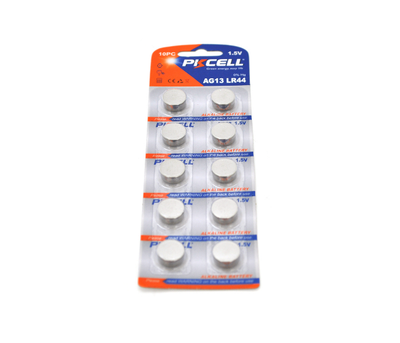 Батарейка щелочная PKCELL 1.5V AG13, 10 штук в блистере цена за блистер, Q