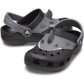 Сабо Crocs Classic I AM Shark Kids clog 33 р 20.1-21.8 см Дитячі Чорні з акулою 207072-001-J2 Black