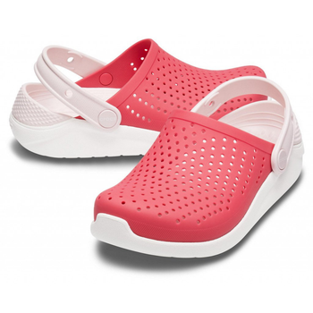 Сабо Crocs Literide Kids Clog 34 р 20.9-21.7 см Дитячі Світло червоні 205964-6EW-J3 Poppy/White
