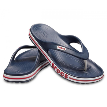 Тапочки Crocs Bayaband Flip 39 р 25-25.5 см Темно сині 205393-4CC-M7/W9 Navy