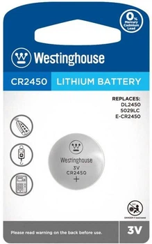 Батарейка Westinghouse Lithium 3V CR2450