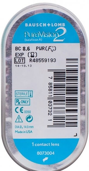 Контактні лінзи Bausch&Lomb PureVision2 -1.50 1 лінза -COPY-