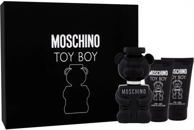 Набор для мужчин Moschino Toy Boy Парфюмированная вода 50 мл + Гель для душа 50 мл + Лосьон после бритья 50 мл (8011003870561)