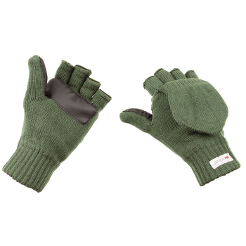 Вязаная перчатка/варежка "кулак", MFH, олива, 3M ™ Thinsulate ™, XL