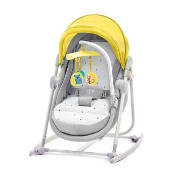 Шезлонг-качалка 5 в 1 Kinderkraft Unimo Yellow (KKKUNIMYEL0000