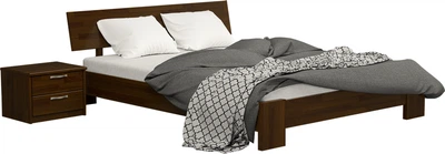 Ліжко Estella Титан 120х190 ordf Щит 2Л4 Темний горіх (8400150027)