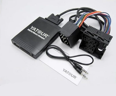 Адаптер Yatour YT-M06 для магнитолы BMW BMW 3 5 7 серия E36 E46 E39 E38 X3 X5 Z3 Z8 BM1 USB AUX SD MP3 эмулятор CD чейджера Ятур