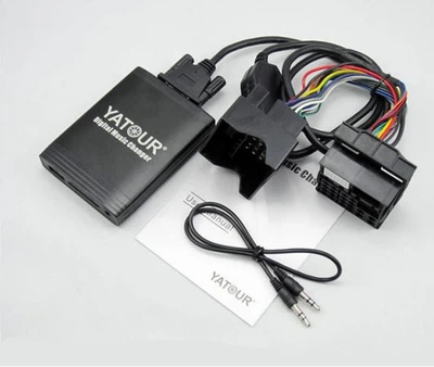 Адаптер Yatour YT-M06 для магнитолы BMW BMW 3 5 7 серия E36 E46 E39 E38 X3 X5 Z3 Z8 BM2 USB AUX SD MP3 эмулятор CD чейджера Ятур