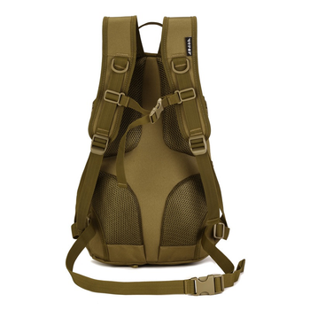 Рюкзак тактический военный Protector plus S423 20л с системой Molle coyote brown