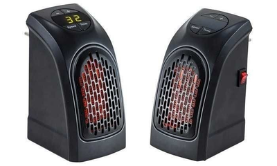 Электрический обогреватель Handy Heater мини - обогреватель беспроводной тепловентилятор с таймером керамический 400W Набор 2 шт.