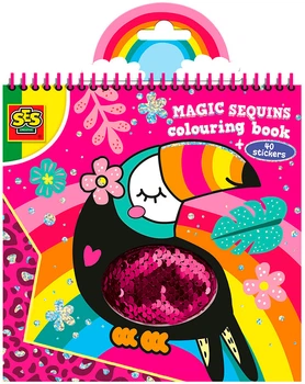 Книжка-раскраска Ses Creative Блесточки (8710341001148)