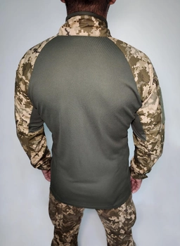 Тактическая рубашка UBACS LeRoy цвет - пиксель-олива (50)