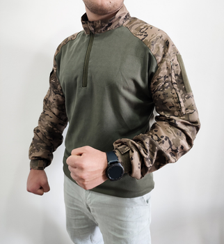 Тактическая рубашка UBACS LeRoy цвет – мультикам+олива (58)