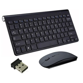 Беспроводная удобная компьютерная клавиатура с мышью Ultra-thin Combo WM+108S