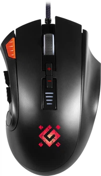 Mysz komputerowa Defender Oversider GM-917 USB Czarny (52917)
