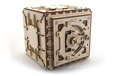 Механический 3D пазл UGEARS Сейф (70011)