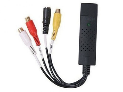 Карта видеозахвата адаптер для высококачественного видео и аудио EasyCap USB (25829)