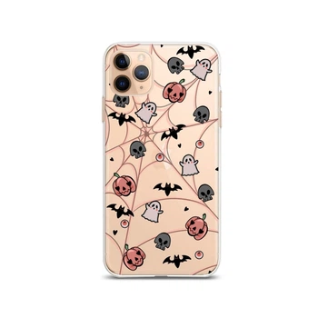 Силиконовый чехол для iPhone 12 Halloween