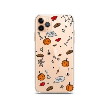 Силиконовый чехол для iPhone 13 Pro Max Halloween/Хэллоуин