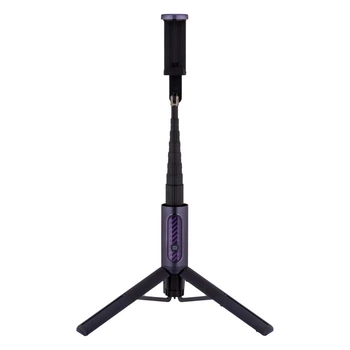 Селфи-Штатив трипод Baseus Traveler Bluetooth Tripod Selfie Stick ZPBL Темно-синий