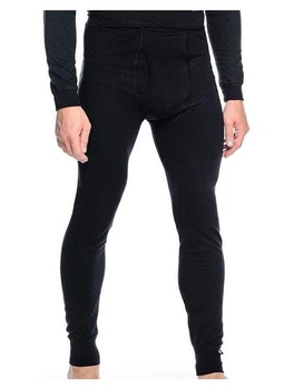 Кальсони термоштани Thermowave 2in1 45% Cotton XL Чорний