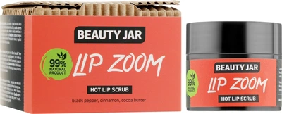 Цукровий скраб для губ - Beauty Jar Lip Zoom Hot Lip Scrub