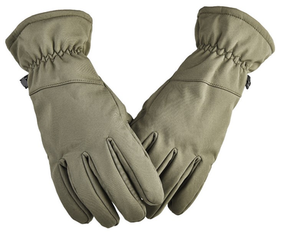 Тактические зимние перчатки Outdoor Tactics Winter Soft размер XL. Зеленый.