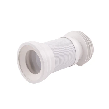 Гофра армована для унітазу Lidz (WHI) 60 01 G001-01, D-110 мм. довжина 450 мм