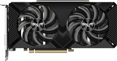 Відеокарта RTX 2060 Super 8GB Palit Dual GDDR6 (256bit) (1650/14000) (DVI, HDMI, DisplayPort) (NE6206S018P2-1160A-1)
