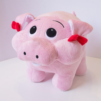 Generic Peluche Peppa Pig PAPA 26 cm peluche en animale cochon à