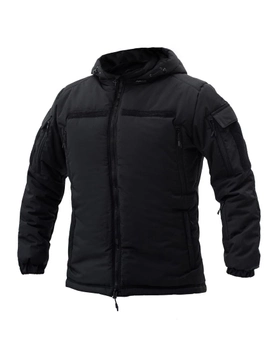 Куртка тактична зимова на блискавці з капюшоном M polk black