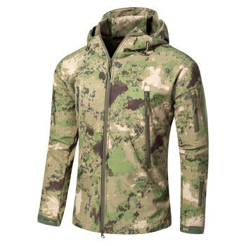Тактична куртка / вітровка Pave Hawk Softshell A-TACS XXL