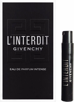 Пробник парфумована вода для жінок Givenchy L'Interdit Eau De Parfum Intense 1 мл (3274872411739)