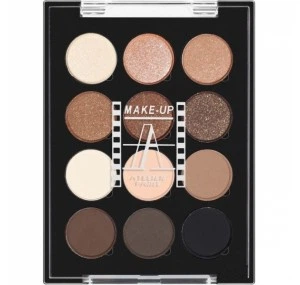 Тени в Палитре 12 цветов P12C Make-Up Atelier