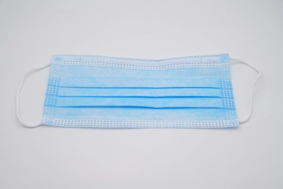 Маска медична дитяча Швейний Альянс S блакитна сертифікована тришарова 25 шт (SHA-М-S-Bu-25)