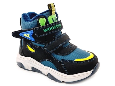 Ботинки для мальчика синие Weestep R563365115 DB 23