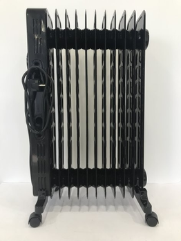 Масляный радиатор KUMTEL KUM-1240S Black