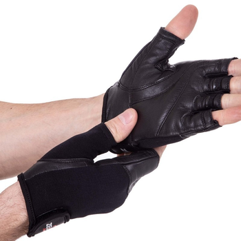 Тактичні рукавички без пальців Zelart SB-161600 L