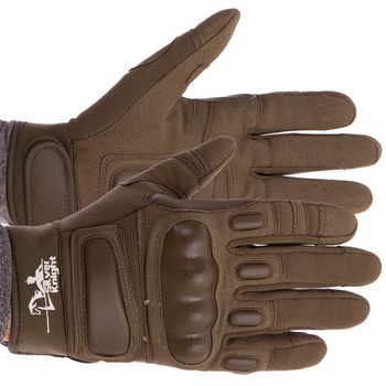 Тактичні рукавички з закритими пальцями SILVER KNIGHT Розмір XL оливковий BC-7052